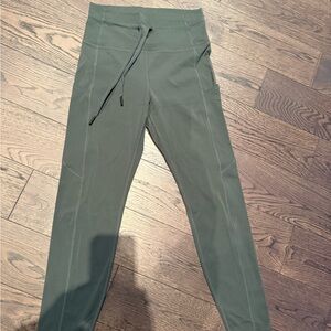 Women's Olive Green Zyia leggings